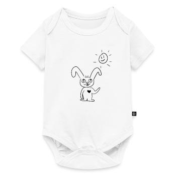 Good morning - Baby Premium short-sleeve bodysuit - white - Front