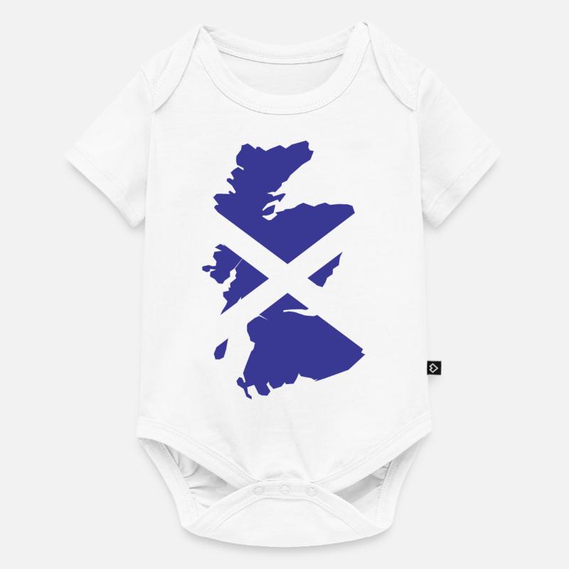 Scotland - Body à manches courtes Premium Bébé - blanc
