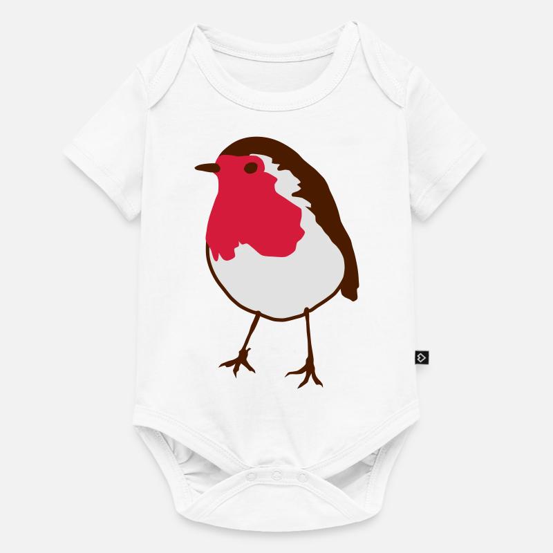 merle - Body à manches courtes Premium Bébé - blanc