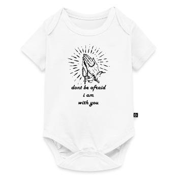 Christ jesus god faith church religion gift - Baby Premium short-sleeve bodysuit - white - Front