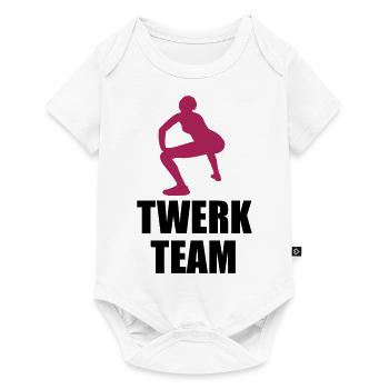 twerk team 12 - Baby Premium short-sleeve bodysuit - white - Front