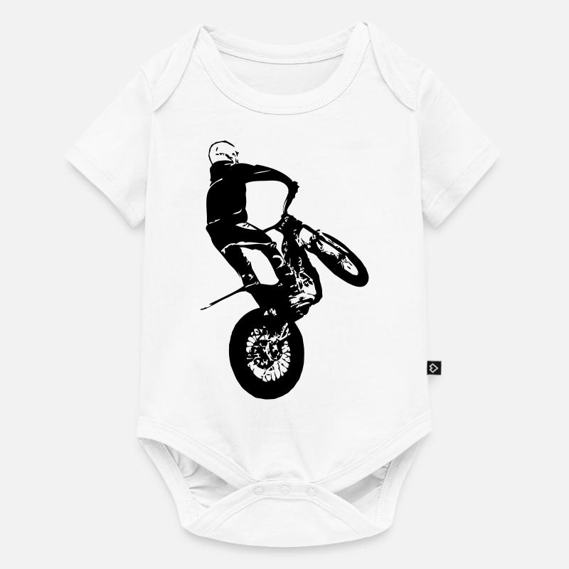 Trial - Baby Premium Kurzarmbody - Weiß