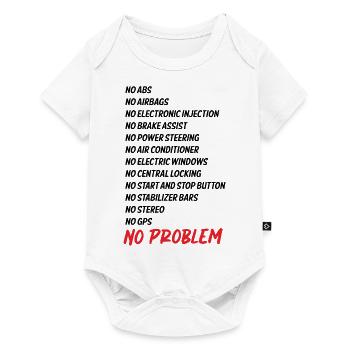 classic cars characteristic - Baby Premium short-sleeve bodysuit - white - Front