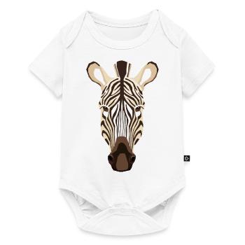 Wildtiere - Baby Premium Kurzarmbody - Weiß - Vorne