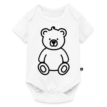 Teddy Bear - Baby Premium short-sleeve bodysuit - white - Front