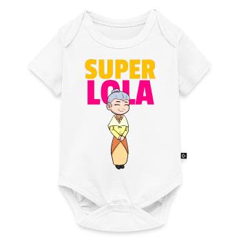 Philippines Filipina Grand-mère Lola I Cadeau - Body à manches courtes Premium Bébé - blanc - Devant