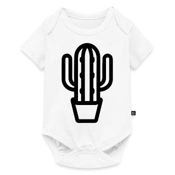 Cactus - Baby Premium short-sleeve bodysuit - white - Front