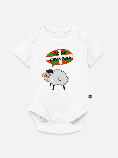 Ez Da Frantzia - Baby Premium Kurzarmbody - Weiß