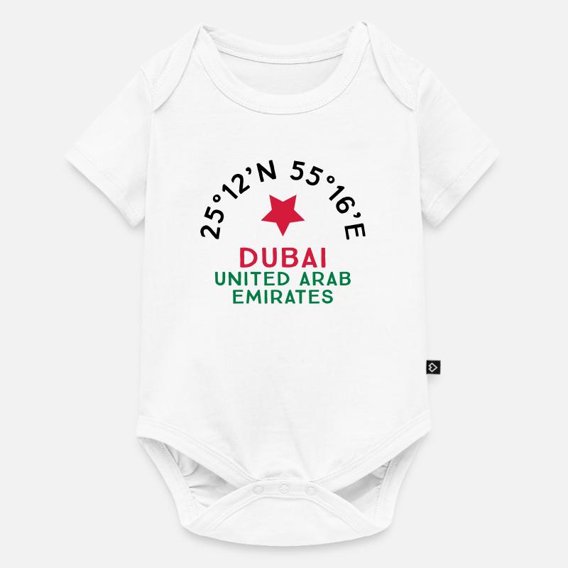 Dubaï - Body à manches courtes Premium Bébé - blanc