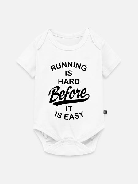 laufen - Baby Premium Kurzarmbody - Weiß