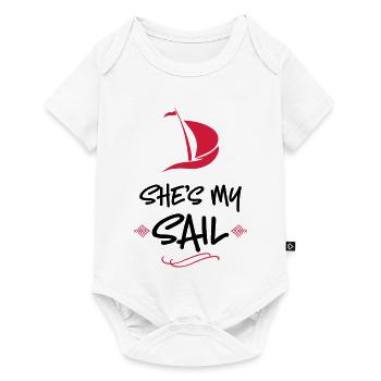 wedding - Baby Premium short-sleeve bodysuit - white - Front