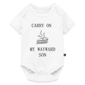 Supernatural / Carry on my wayward son / Winchester - Baby Premium short-sleeve bodysuit - white - Front