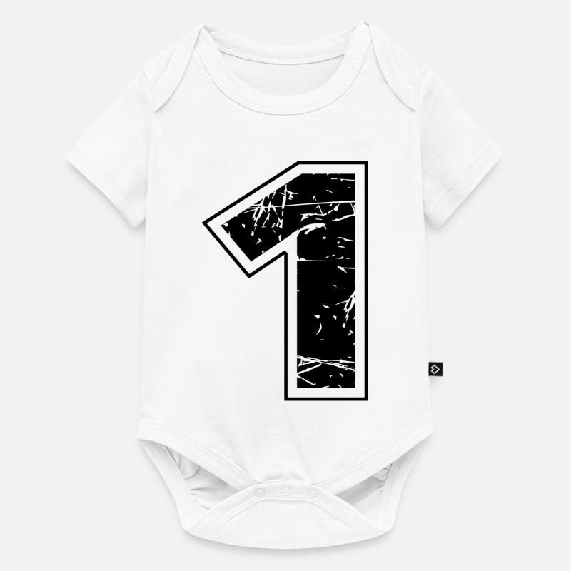 1 - Body à manches courtes Premium Bébé - blanc