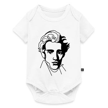 Soren Kierkegaard - Body à manches courtes Premium Bébé - blanc - Devant