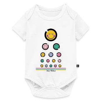 Eye test Happy - Baby Premium short-sleeve bodysuit - white - Front