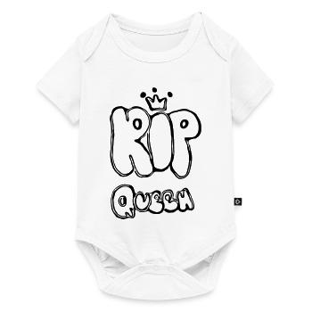 RIP Queen - Baby Premium Kurzarmbody - Weiß - Vorne