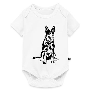 Bouvier australien - Body à manches courtes Premium Bébé - blanc - Devant