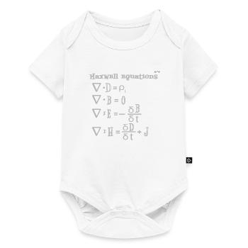 Maxwell equations - Baby Premium short-sleeve bodysuit - white - Front