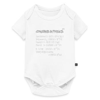Constants in physics - Baby Premium short-sleeve bodysuit - white - Front