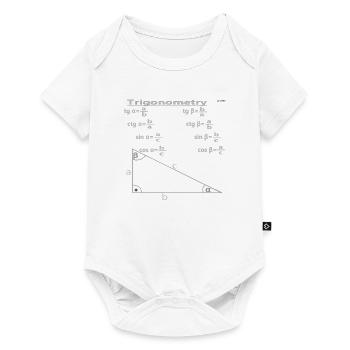 Trigonometry - Baby Premium short-sleeve bodysuit - white - Front