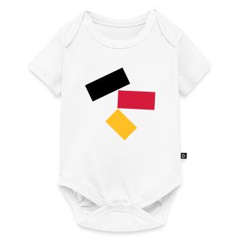 Flag Emblem - VECTOR - Baby Premium short-sleeve bodysuit - white - Front