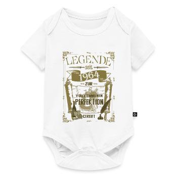 1964 Birthday - Legend since - Baby Premium short-sleeve bodysuit - white - Front