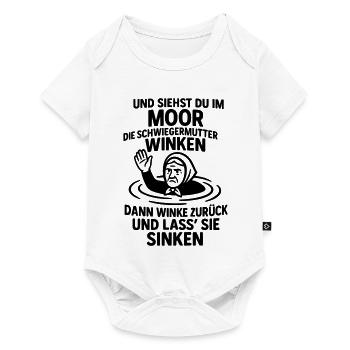 mother-in-law saying evil mean - Baby Premium short-sleeve bodysuit - white - Front
