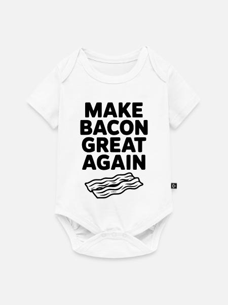 Mach Speck Wieder Großartig - Baby Premium Kurzarmbody - Weiß