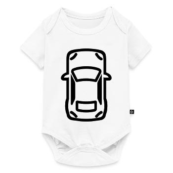 Voiture - Body à manches courtes Premium Bébé - blanc - Devant