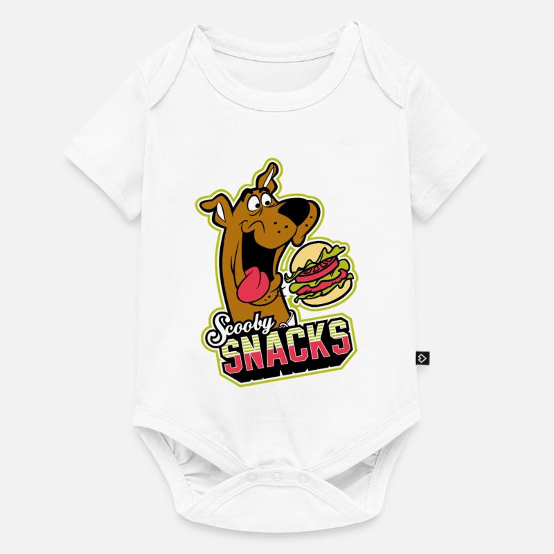 Scooby-Doo Scooby Snacks With Burger - Baby Premium short-sleeve bodysuit - white