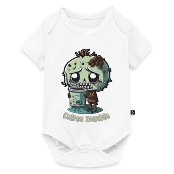 Coffee Monster - Caffeine Zombie - Morning Grouch - Baby Premium short-sleeve bodysuit - white - Front