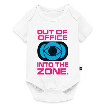 Out of Office Concentration Work Area - Baby Premium short-sleeve bodysuit - white - Front