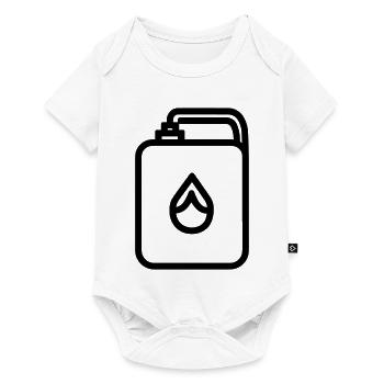 Gas can - Baby Premium short-sleeve bodysuit - white - Front