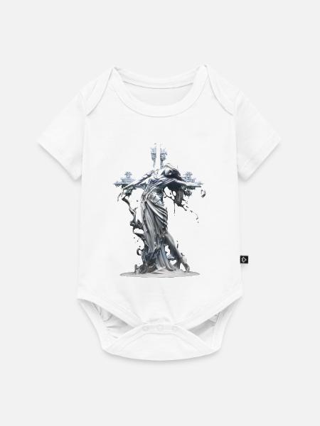 Eisige Göttin des Flusses - Baby Premium Kurzarmbody - Weiß