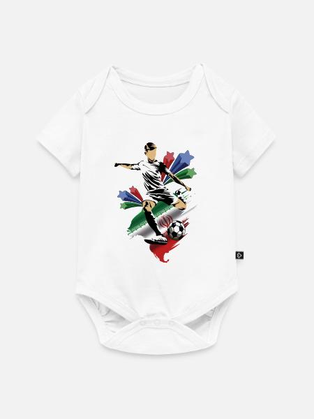 Iran - Iran - Flaggen - Baby Premium Kurzarmbody - Weiß