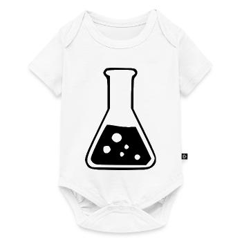 Test Tube Chemistry Chemist Gift - Baby Premium short-sleeve bodysuit - white - Front