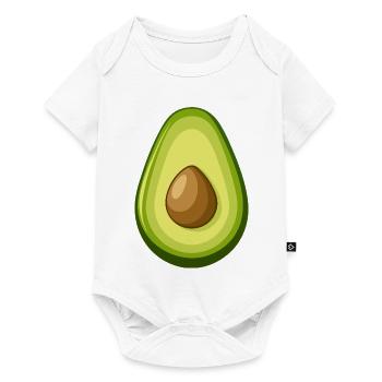 avocat - Body à manches courtes Premium Bébé - blanc - Devant