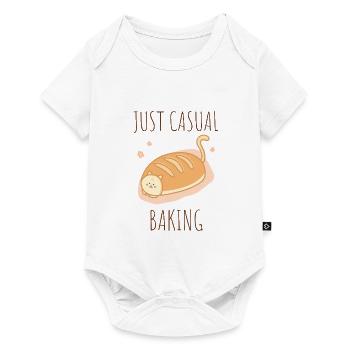 Kotek - juste de la pâtisserie occasionnelle - Body à manches courtes Premium Bébé - blanc - Devant
