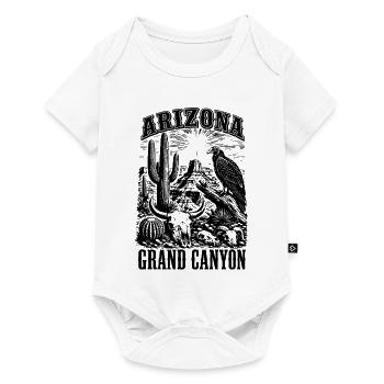 Arizona Grand Canyon Desert Silhouette - Baby Premium short-sleeve bodysuit - white - Front