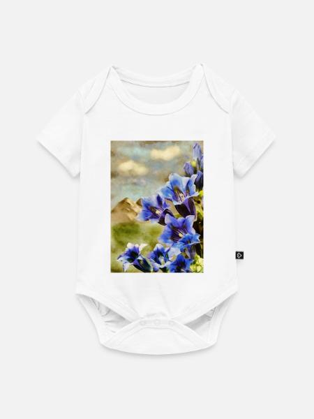 Enzian_DAP_Beliard_8 - Baby Premium Kurzarmbody - Weiß