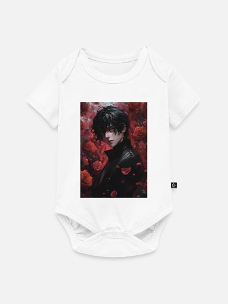 Black Pink Kings - Baby Premium Kurzarmbody - Weiß