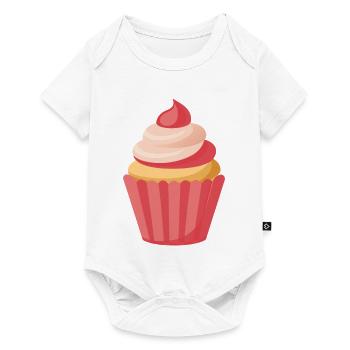 cupcake - Baby Premium short-sleeve bodysuit - white - Front