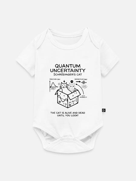 Quantenmechanik - Baby Premium Kurzarmbody - Weiß