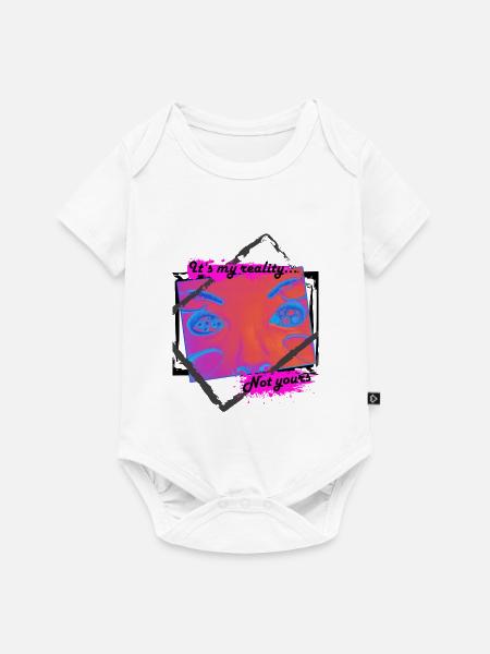 My reality - Baby Premium Kurzarmbody - Weiß