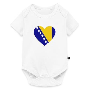 Love Love gift Bosnia Bosnia - Baby Premium short-sleeve bodysuit - white - Front