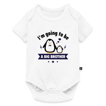 I'm going to be a big brother! Baby is coming soon - Baby Premium short-sleeve bodysuit - white - Front