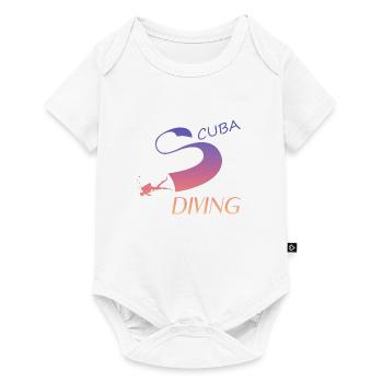 Scuba Diving - Baby Premium Kurzarmbody - Weiß - Vorne