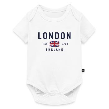 London Eengland Est 47 AD Vintage Classic - Baby Premium short-sleeve bodysuit - white - Front