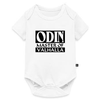 Odin _-_ Master_Of_Valhalla - Body à manches courtes Premium Bébé - blanc - Devant