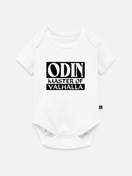 Odin _-_ Master_Of_Valhalla - Body à manches courtes Premium Bébé - blanc